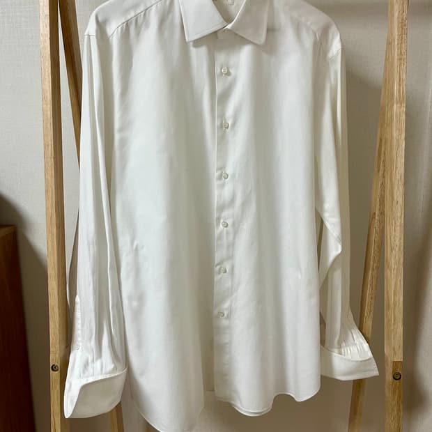 브리오니 화이트 셔츠 44 (17 1/2) 정품