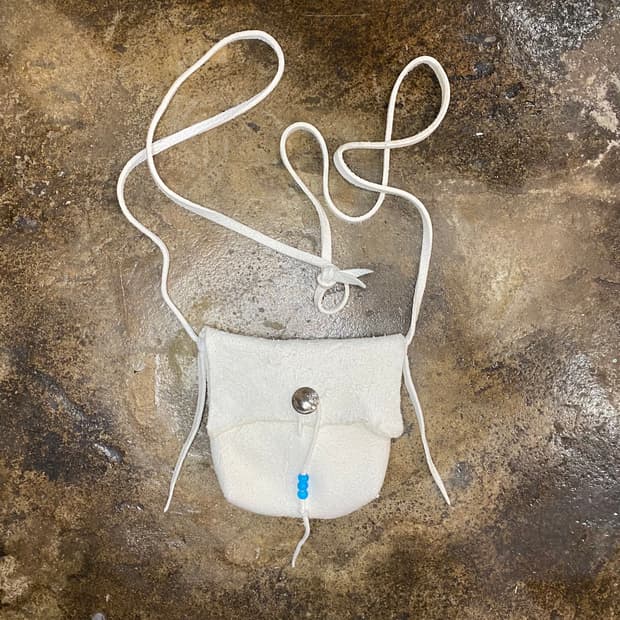 Deerskin medicine bag