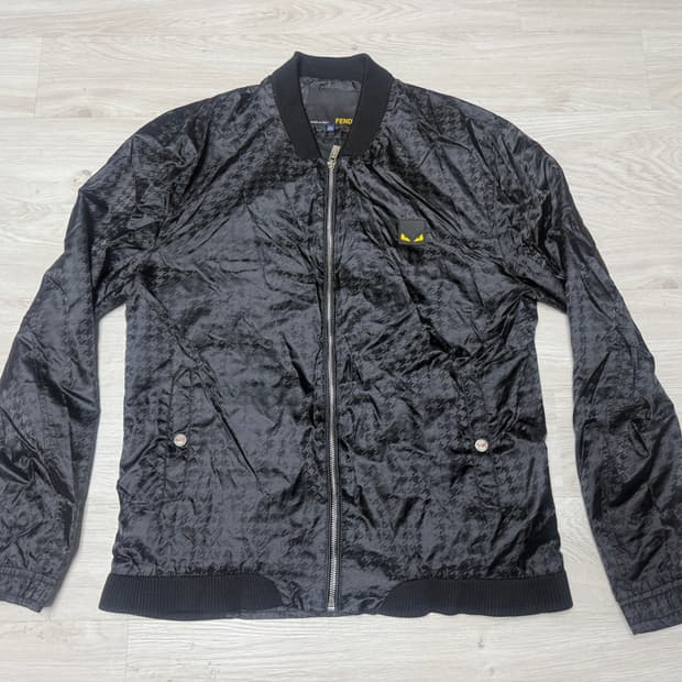 [2XL] 펜디 블랙 봄버 자켓
