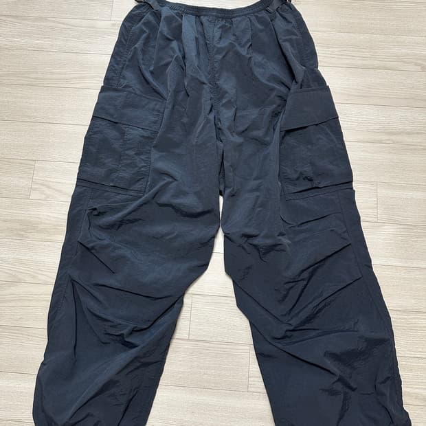 [Product Twelve] 프로덕트 트웰브 나일론 와이드 카고팬츠