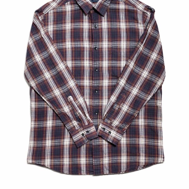 JPN 00s 일본빈티지 y2k 캐주얼 올드 유니클로 플란넬 체크 셔츠
