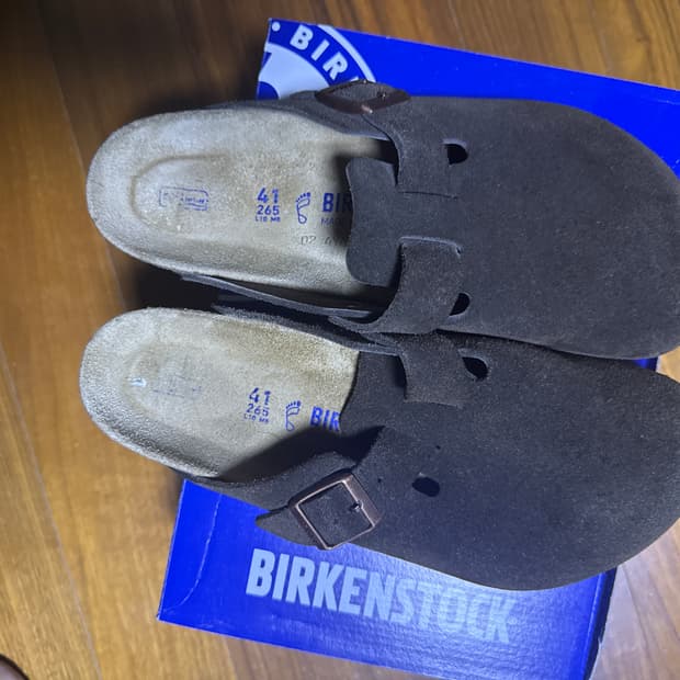 버켄스탁 보스턴 소프트 풋베드 모카 레귤러