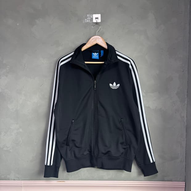 아디다스 파이어버드 져지 트랙탑 블랙