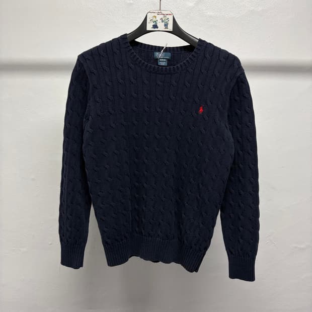 폴로 케이블 니트 14