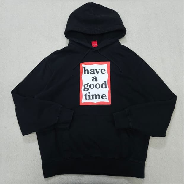 해브어굿타임 후드티 XL