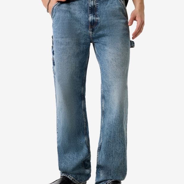 히스테릭 글래머 게스 콜라보 카펜터 데님