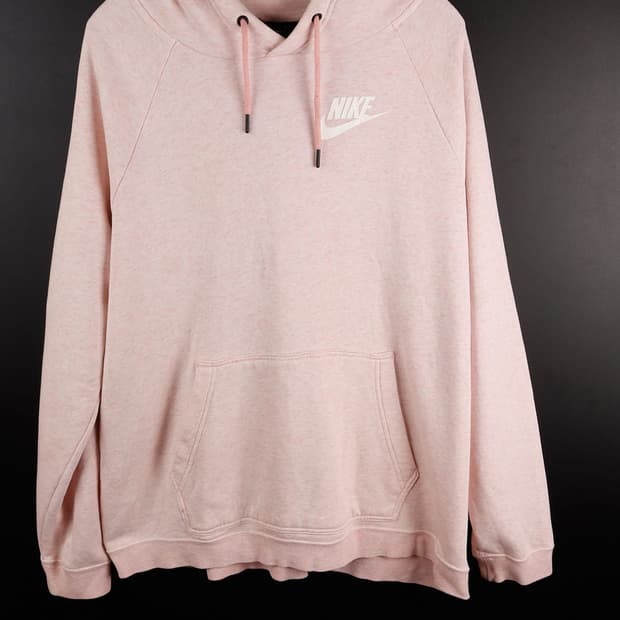 나이키 핑크색 후드티