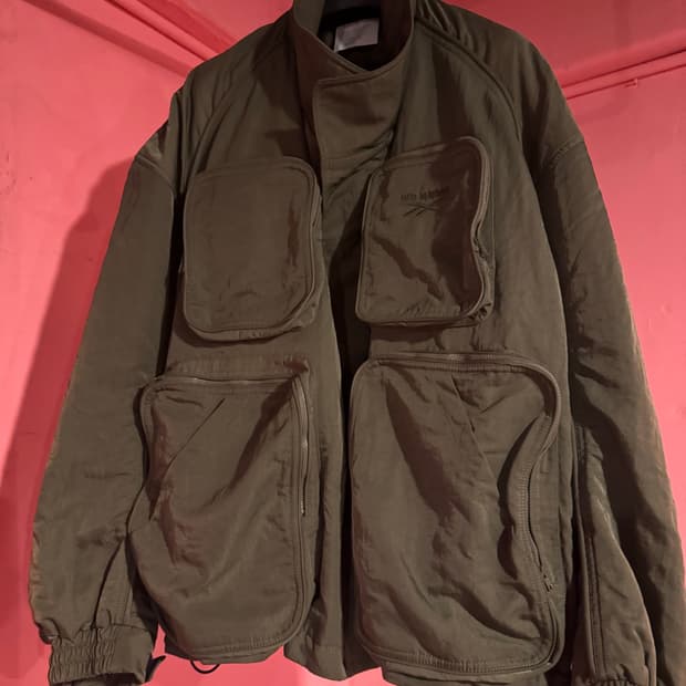 [L]헤드메이너x리복 오버사이즈 봄버