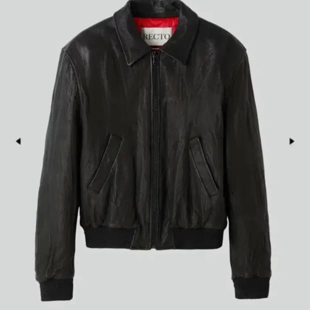 M 렉토 벤 크링클 레더 자켓