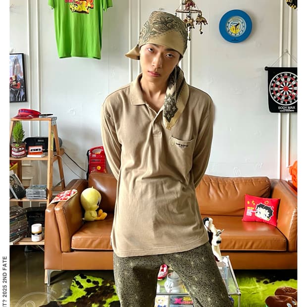 1980-90s GIANNI VALENTINO Old PK-Shirt