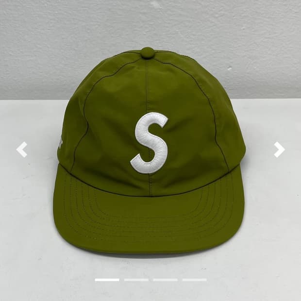 슈프림 S로고 GORE-TEX 볼캡(올리브)