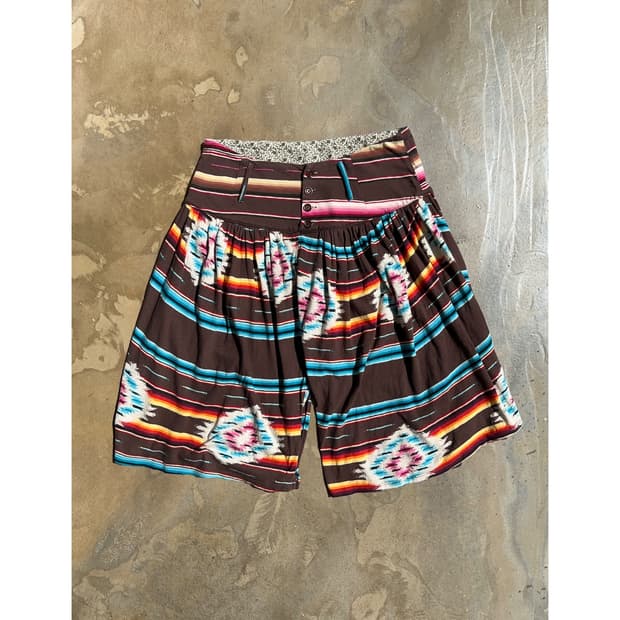 KAPITAL Navajo Pattern Shorts 