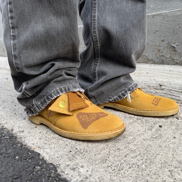 Bape clacks desert boots