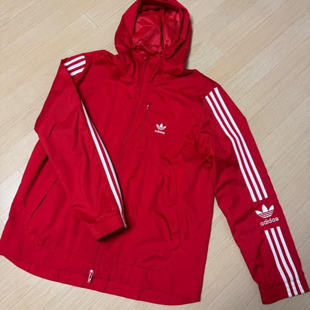 아디다스 락업 윈드브레이커 자켓 XL