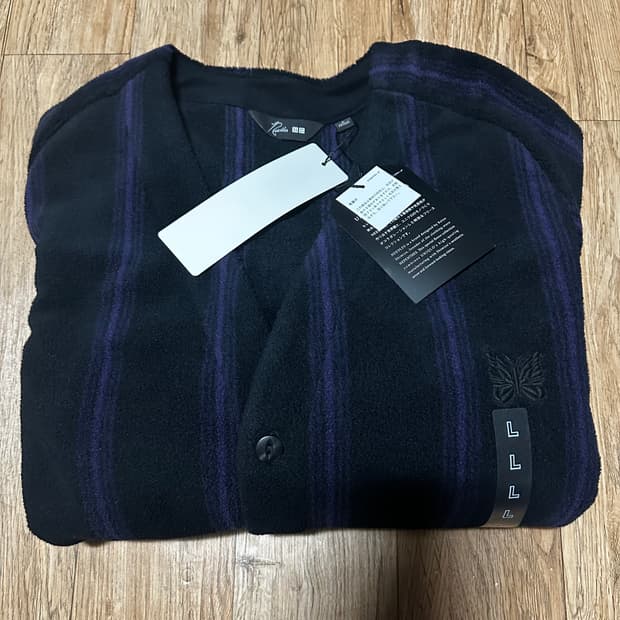 유니클로X니들스 가디건L 