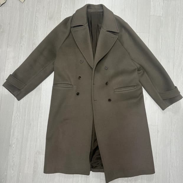 youth(유스) 브라운 더블 코트