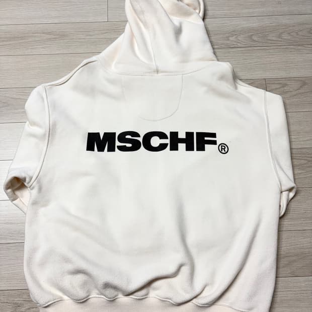 미스치프 콜렉티브 후드티 크림 M