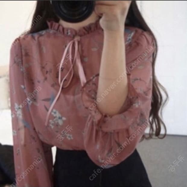 세컨에디션 여신 블라우스