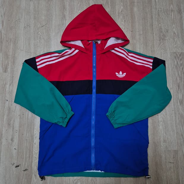 아디다스 올드스쿨 유로파 파이어버드 바람막이 자켓 (160)