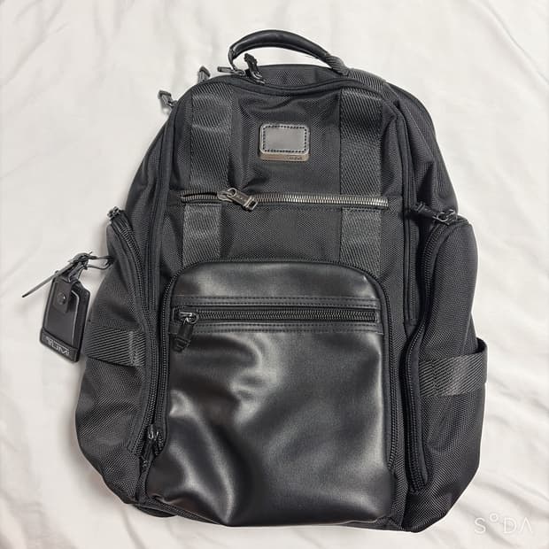 TUMI 투미 블랙 백팩 가방