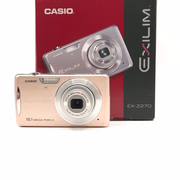(풀박)메이크업🧚‍♀️카시오 EXILIM Z270 로즈골드 🍑