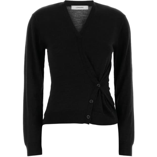 Lemaire twist v neck knit xs