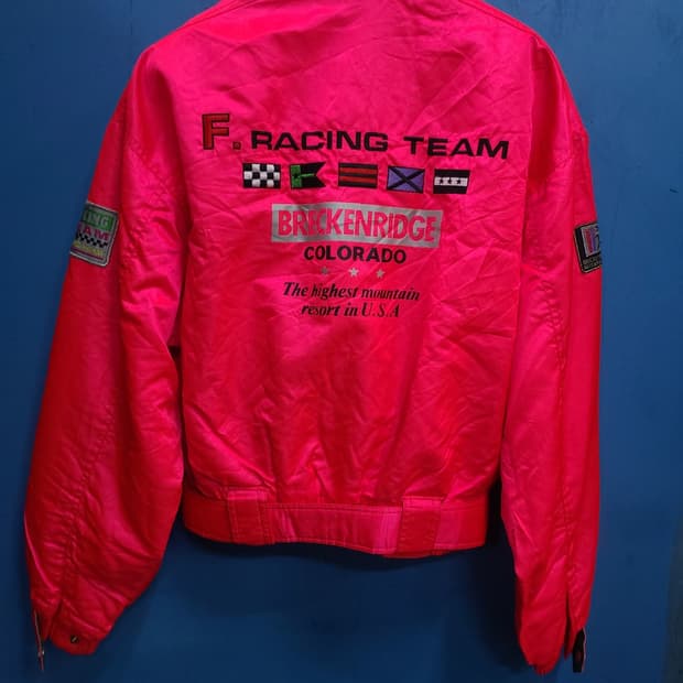 빈티지 스키레이싱자켓