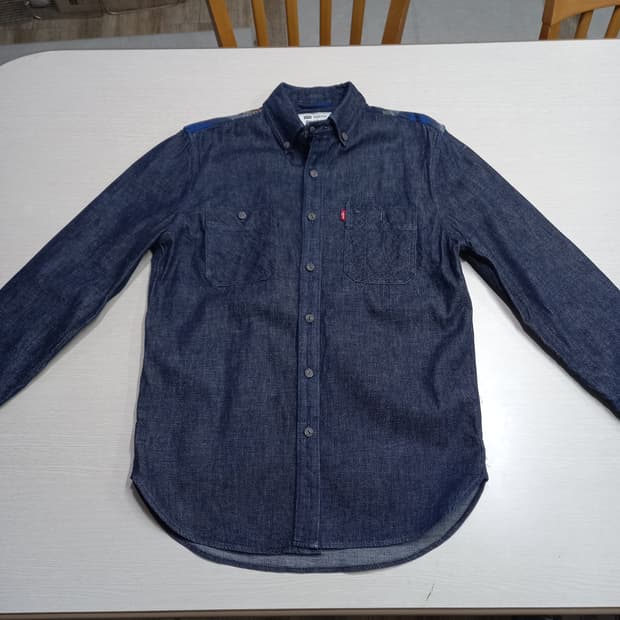 M95 리바이스 PENDLETON USA 웨스턴 데님셔츠 진청 M-998