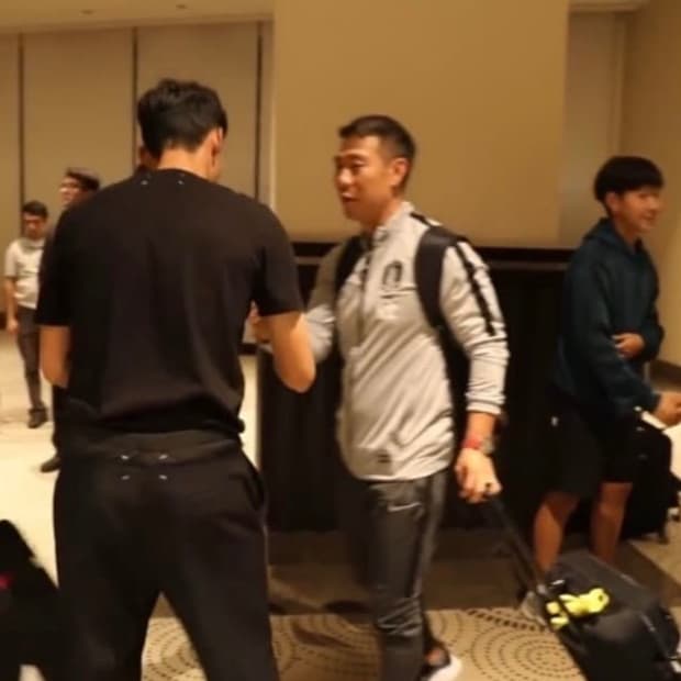 마르지엘라 드로스트링 와이드 슬랙스 손흥민 착