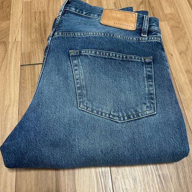 선플라워 루즈 진 32x32 Sunflower Loose Jeans