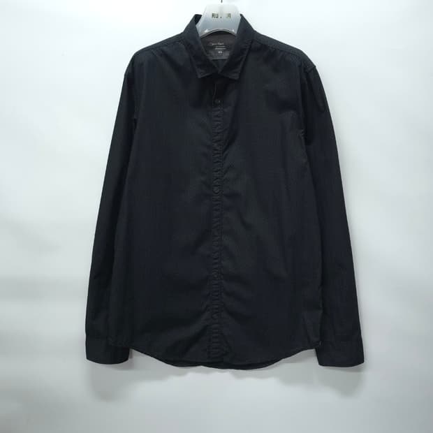 켈빈클라인 블랙 미니 패턴 셔츠 (100)