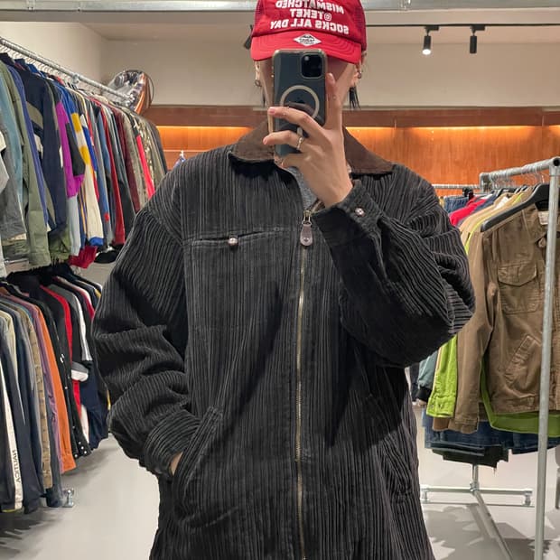 빈티지 코듀로이 자켓