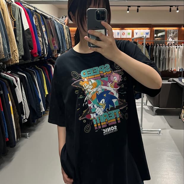 Sonic printing t-shirt