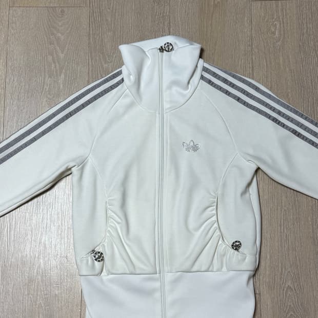 아디다스 글리터 화이트 져지 85