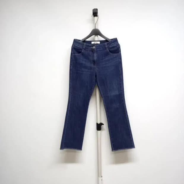 오즈세컨 데님 부츠컷 8부9부 팬츠 44