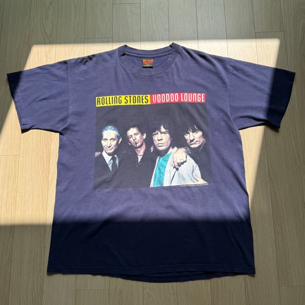 롤링스톤즈 1994s 부두라운지 투어 빈티지 티셔츠