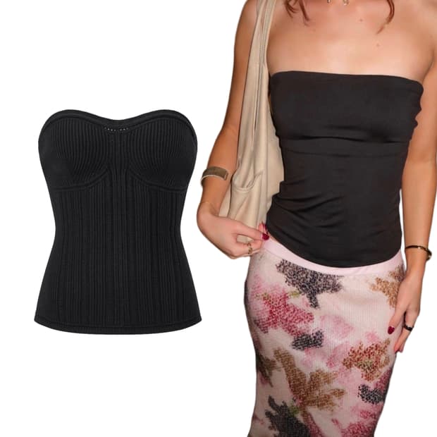 Uniqlo x Mame Kurogouchi Tube top