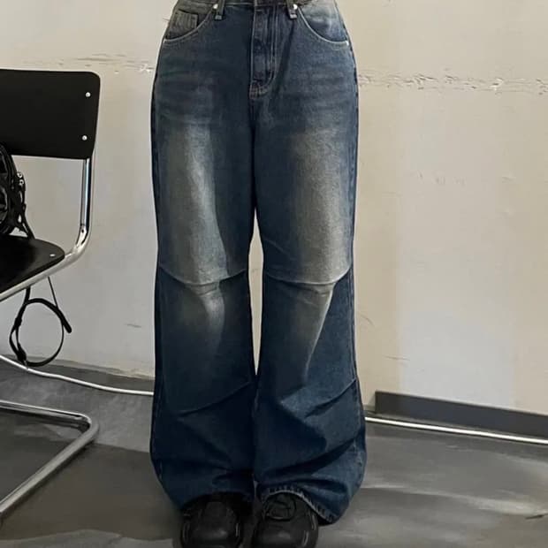 세이안드 와이드 핀턱팬츠