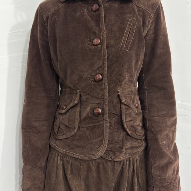 gap brown corduroy jacket