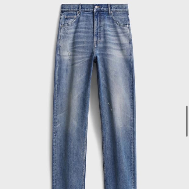 포터리 원워시드 스트레이트 데님