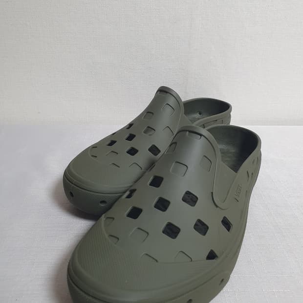 반스 슬립온 뮬 TRK 아쿠아 카키 260mm