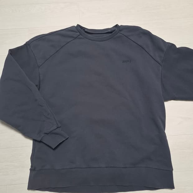 준지 차콜 맨투맨 xs (100~105)