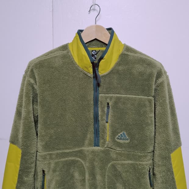 남성 2022 아디다스 셰르파 쉐르파 아노락 후리스 플리스 자켓