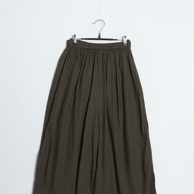 UNIQLO Gather Skirt Pant (27)