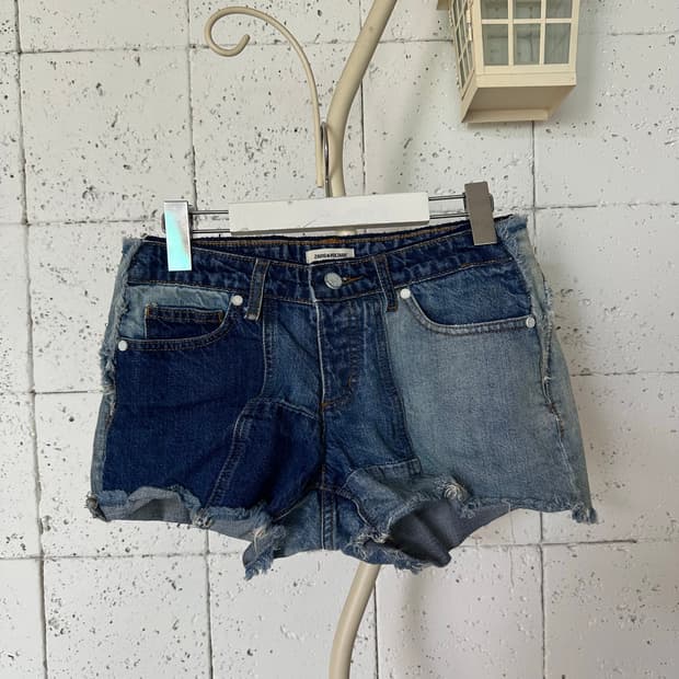 우먼36 자딕앤볼테르 데님 핫팬츠