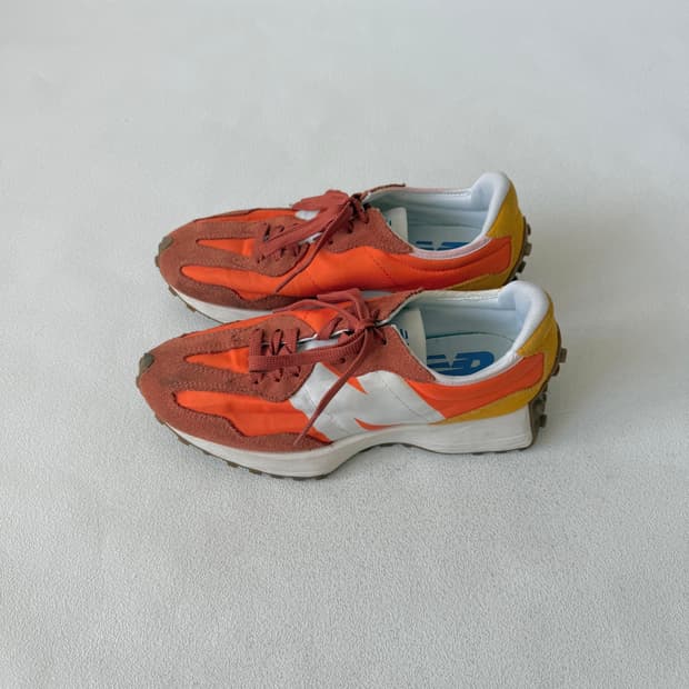 [250]뉴발란스(new balance) 327 오렌지