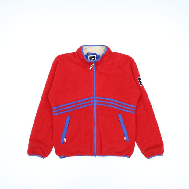 L 아디다스 쉐르파 풀집업 자켓 N7199