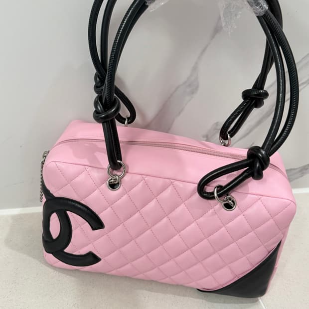 샤넬 핑크 깜봉백