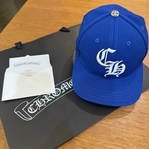 [OS] 크롬하츠 6패널 온 필드 베이스볼캡 블루