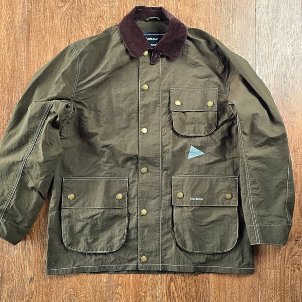 바버 앤드원더 피버자켓 XL 올리브